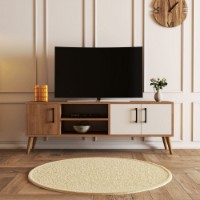 Comodă TV Hanah Home Exxen 1584 Oak White