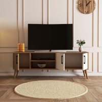 Comodă TV Hanah Home Exxen 1584 Oak White imaginea #3 — magazin online Desire.md