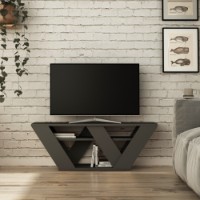 Comodă TV Hanah Home Pipralla Anthracite