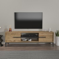 Comodă TV Hanah Home Eslem  Oak Black