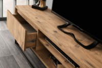 Comodă TV Hanah Home Belinda 180 Black Pine imaginea #3 — magazin online Desire.md