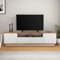 Comodă TV Hanah Home Veramont Atlantic Pine White imaginea #2 — magazin online Desire.md