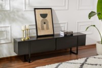 Comodă TV Hanah Home Serenity Wood Black imaginea #4 — magazin online Desire.md