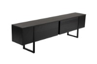 Comodă TV Hanah Home Serenity Wood Black imaginea #9 — magazin online Desire.md