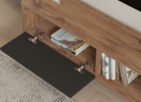 Comodă TV Hanah Home Ova Oak Anthracite imaginea #3 — magazin online Desire.md