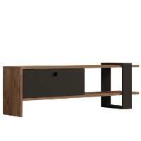 Comodă TV Hanah Home Ova Oak Anthracite imaginea #4 — magazin online Desire.md