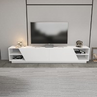 Comodă TV Hanah Home Rhodes White