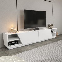 Comodă TV Hanah Home Rhodes White imaginea #3 — magazin online Desire.md