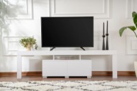 Comodă TV Hanah Home Enclave Natural White imaginea #2 — magazin online Desire.md