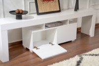 Comodă TV Hanah Home Enclave Natural White imaginea #3 — magazin online Desire.md