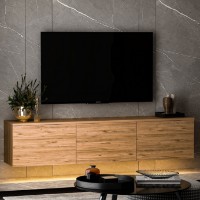Comodă TV Hanah Home Neon Illuminated Atlantic Pine imaginea #2 — magazin online Desire.md