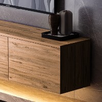 Comodă TV Hanah Home Neon Illuminated Atlantic Pine imaginea #5 — magazin online Desire.md