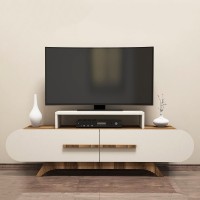 Comodă TV Hanah Home Rose Walnut Cream imaginea #2 — magazin online Desire.md