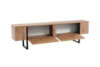 Comodă TV Hanah Home Serenity Atlantic Pine Black imaginea #8 — magazin online Desire.md