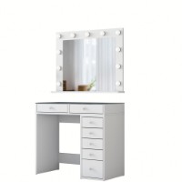 Măsuţă de toaletă Hanah Home BJ117 White imaginea #8 — magazin online Desire.md