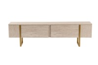 Comodă TV Hanah Home Serenity Travertine Gold imaginea #6 — magazin online Desire.md