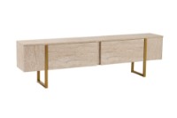 Comodă TV Hanah Home Serenity Travertine Gold imaginea #7 — magazin online Desire.md