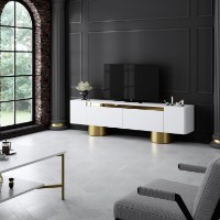 Comodă TV Hanah Home Bohem White Gold imaginea #5 — magazin online Desire.md