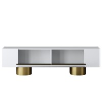 Comodă TV Hanah Home Bohem White Gold imaginea #7 — magazin online Desire.md