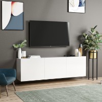 Comodă TV Hanah Home White imaginea #3 — magazin online Desire.md