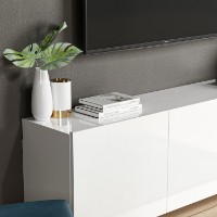 Comodă TV Hanah Home White imaginea #5 — magazin online Desire.md