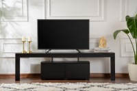 Comodă TV Hanah Home Enclave Wood Black imaginea #2 — magazin online Desire.md