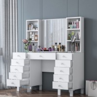 Măsuţă de toaletă Hanah Home BJ136 White imaginea #6 — magazin online Desire.md