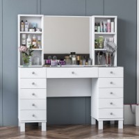 Măsuţă de toaletă Hanah Home BJ136 White imaginea #7 — magazin online Desire.md