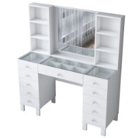 Măsuţă de toaletă Hanah Home BJ136 White imaginea #11 — magazin online Desire.md