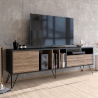 Comodă TV Hanah Home Mistico (180) Walnut Black