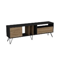 Comodă TV Hanah Home Mistico (180) Walnut Black imaginea #3 — magazin online Desire.md