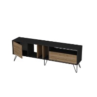 Comodă TV Hanah Home Mistico (180) Walnut Black imaginea #4 — magazin online Desire.md