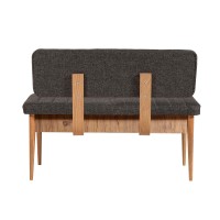 Bancheta Hanah Home Vina Atlantic Pine Anthracite imaginea #4 — magazin online Desire.md