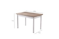 Masă pentru bucătărie Hanah Home Polo - 1302 Oak White imaginea #3 — magazin online Desire.md