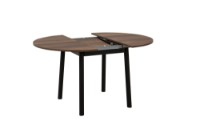 Masă pentru bucătărie Hanah Home Oliver Walnut Black imaginea #2 — magazin online Desire.md