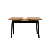 Masă pentru bucătărie Hanah Home Oliver Open Karina Black