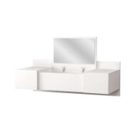 Măsuţă de toaletă Hanah Home Zakkum White imaginea #6 — magazin online Desire.md