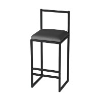 Scaun de bar Hanah Home Nordic Fume imaginea #4 — magazin online Desire.md