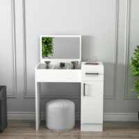 Măsuţă de toaletă Hanah Home Inci White