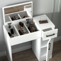 Măsuţă de toaletă Hanah Home Inci White imaginea #3 — magazin online Desire.md