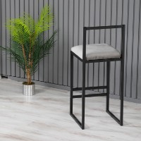 Scaun de bar Hanah Home Nordic Grey imaginea #3 — magazin online Desire.md