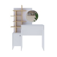Măsuţă de toaletă Hanah Home Mup White Oak imaginea #3 — magazin online Desire.md