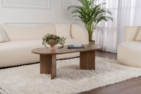 Журнальный столик Hanah Home Sable Venezia Walnut фото №6 — интернет-магазин Desire.md