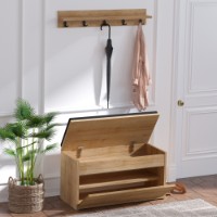 Прихожая Hanah Home Boby Oak Black фото №2 — интернет-магазин Desire.md