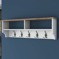 Вешалка Rani P2 - 2460 White Walnut фото №4 — интернет-магазин Desire.md