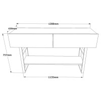 Консольный столик Hanah Home Ml23-A Atlantic Pine фото №6 — интернет-магазин Desire.md