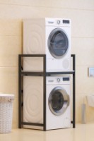 Стеллаж для стиральной машины Hanah Home C7 White Black