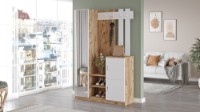 Прихожая Hanah Home Dd7-Aw Atlantic Pine White фото №3 — интернет-магазин Desire.md