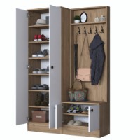 Прихожая Rani P6 - M11 - 2389 Walnut White фото №12 — интернет-магазин Desire.md