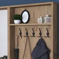 Прихожая Rani P6 - M3 - 2490 White Walnut фото №4 — интернет-магазин Desire.md